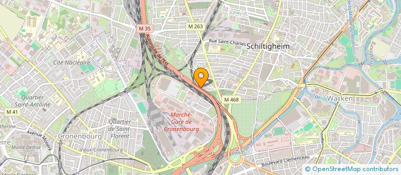 localisation de l'entreprise STEPHANE CONCEPT  SCHILTIGHEIM