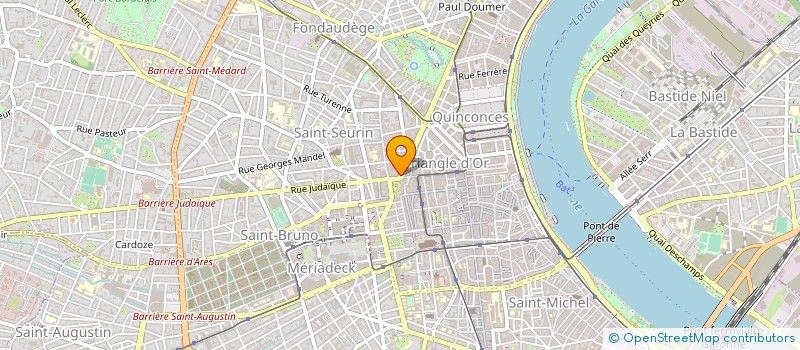 localisation de l'entreprise STEPHANE COSTE, MARIE-MARTINE VIDAL, ET VALERIE LEBRIAT, NOTAIRES ASSOCIES D'UNE SOCIETE CIVILE PROFESSIONNELLE TITULAI à BORDEAUX
