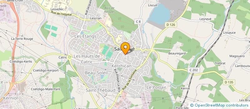 localisation de l'entreprise STEPHANE DALIDO  SAINT-AVE