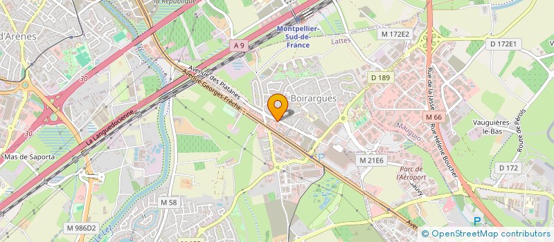 localisation de l'entreprise STEPHANE DANIEL ROCHETTE ELEC  LATTES