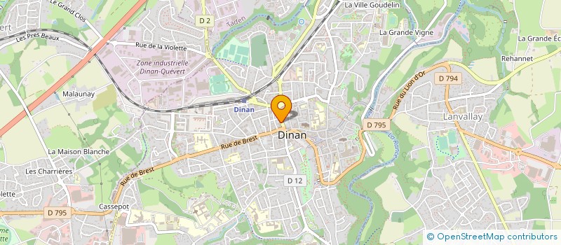 localisation de l'entreprise STEPHANE DELANOE à DINAN