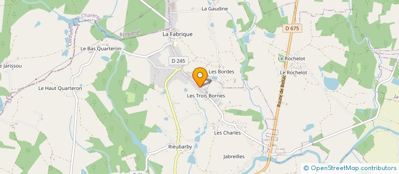 localisation de l'entreprise STEPHANE DELHOMENIE à SAINT-JUNIEN