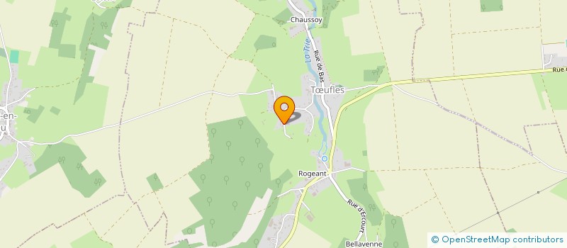 localisation de l'entreprise STEPHANE DELIGNIERES  TUFLES