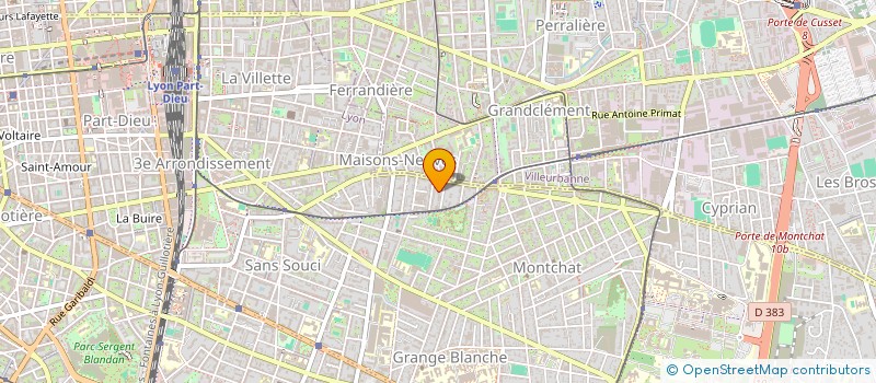 localisation de l'entreprise STEPHANE DELOULME DIFFUSION  LYON