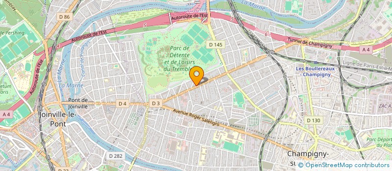 localisation de l'entreprise STEPHANE DRIVING à CHAMPIGNY-SUR-MARNE