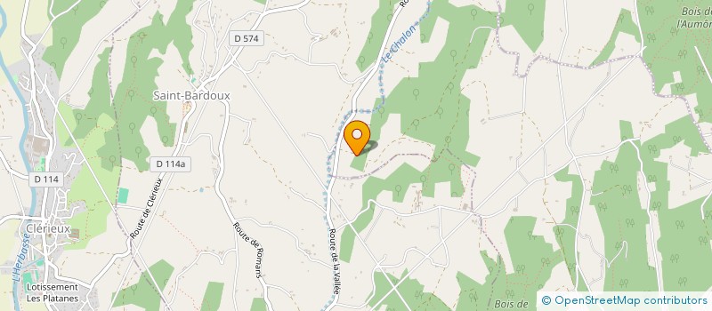 localisation de l'entreprise STEPHANE ET MARIA  ROMANS-SUR-ISERE