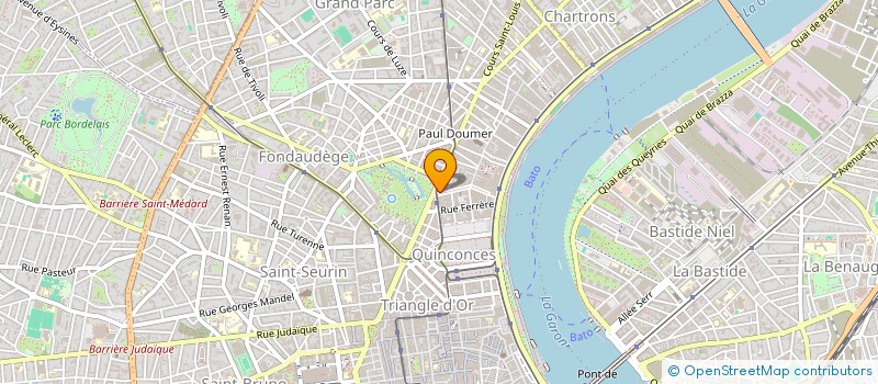 localisation de l'entreprise STEPHANE FISCHER CONSULTING  BORDEAUX