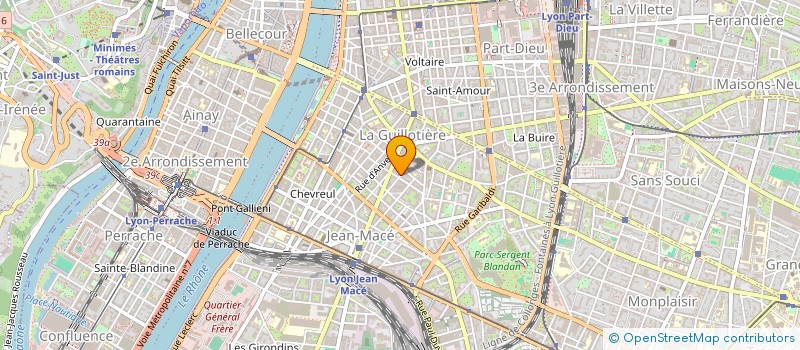 localisation de l'entreprise STEPHANE G.  LYON