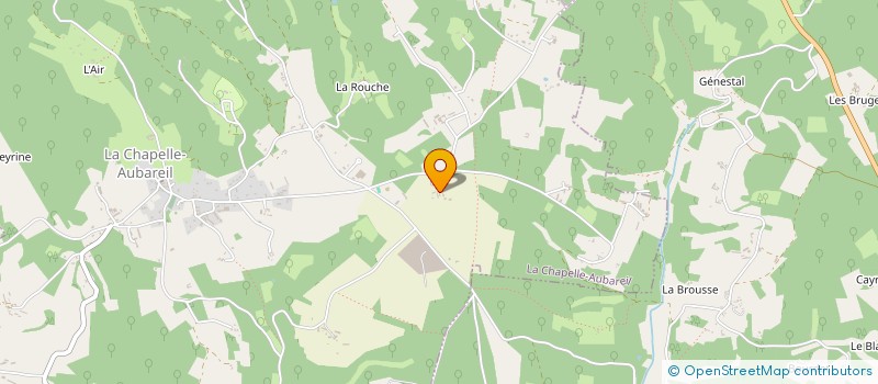 localisation de l'entreprise STEPHANE GAUTHIER GESTION & CONSEIL  LA CHAPELLE-AUBAREIL