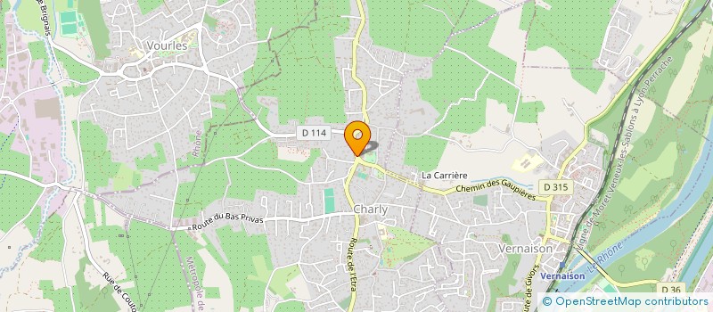 localisation de l'entreprise STEPHANE GAVOILLE CONSEIL  CHARLY