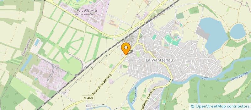 localisation de l'entreprise STEPHANE GLOCK FLORENCE KRANTZ ANNE-SOPHIE LALLIER ET MARIE-ELISABETH VANNEAU NOTAIRES ASSOCIES D'UNE SOCIETE CIVILE PRO  LA WANTZENAU