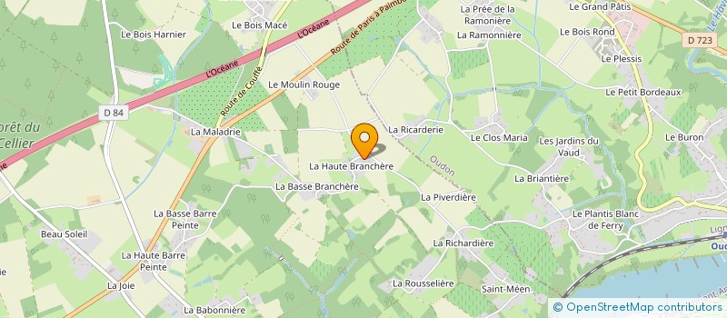 localisation de l'entreprise STEPHANE HERBETTE  CELLIER (LE)