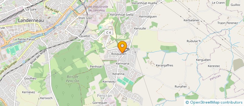 localisation de l'entreprise STEPHANE JACQ  PENCRAN