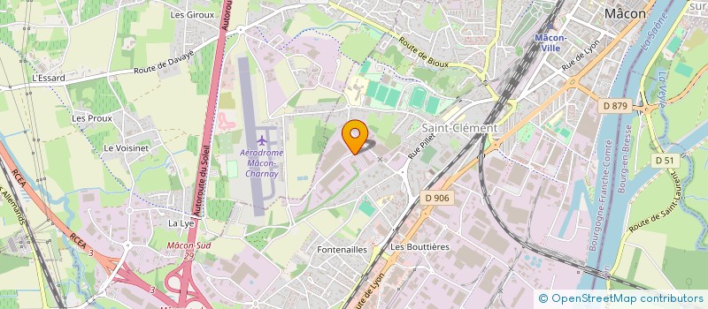 localisation de l'entreprise STEPHANE JACQUOT  MACON