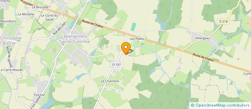 localisation de l'entreprise STEPHANE JAILLET  L'ABERGEMENT-SAINTE-COLOMBE