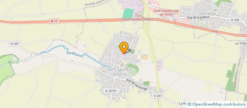 localisation de l'entreprise STEPHANE LANDOIS EVENTING  SAINT-SAUVEUR-D'AUNIS