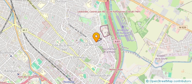 localisation de l'entreprise STEPHANE LAPORTE CONSEIL à TOULOUSE
