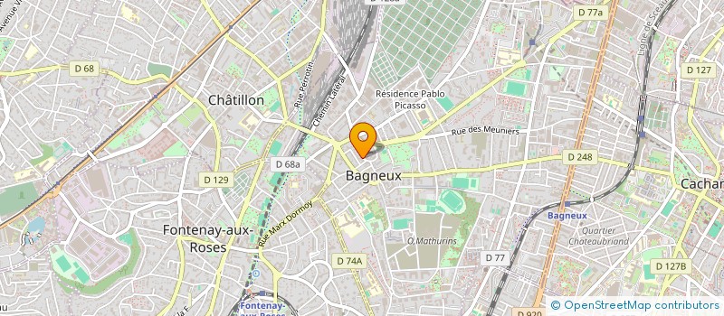 localisation de l'entreprise STEPHANE LAY DIFFUSION à BAGNEUX