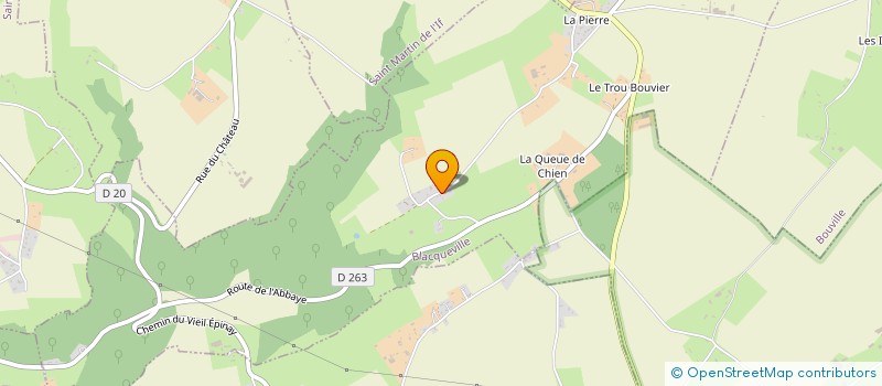 localisation de l'entreprise STEPHANE MAUGER SARL  BLACQUEVILLE