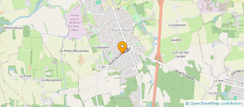 localisation de l'entreprise STEPHANE MAZZACO DRESSAGE  PONT-PEAN