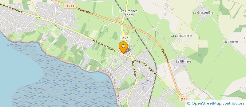 localisation de l'entreprise STEPHANE MONFORT MACONNERIE  PORNIC