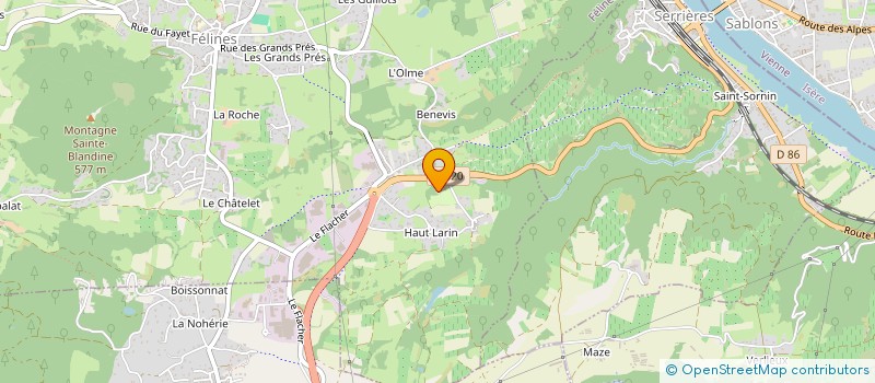 localisation de l'entreprise STEPHANE MORA  FELINES