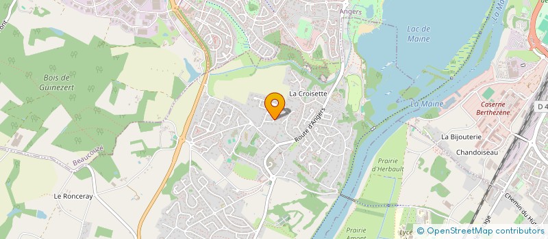 localisation de l'entreprise STEPHANE MOULIN  BOUCHEMAINE