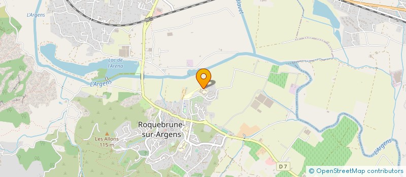 localisation de l'entreprise STEPHANE NORE à ROQUEBRUNE-SUR-ARGENS