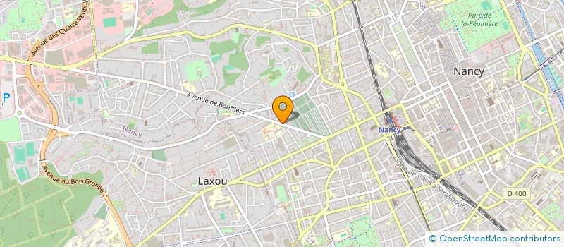 localisation de l'entreprise STEPHANE PELISSIER  NANCY