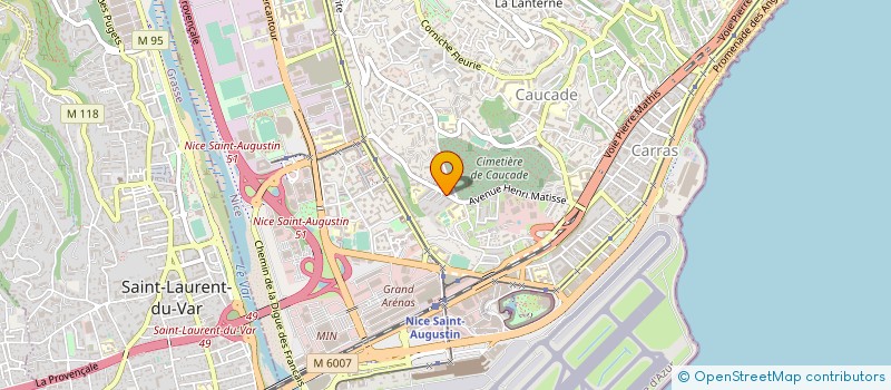 localisation de l'entreprise STEPHANE PLAZA IMMOBILIER NICE PROMENADE  NICE