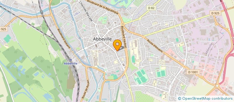 localisation de l'entreprise STEPHANE REMOND à ABBEVILLE