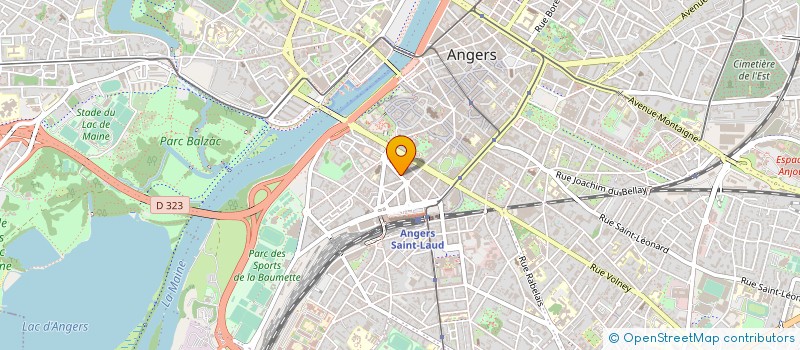 localisation de l'entreprise STEPHANE RENON à ANGERS