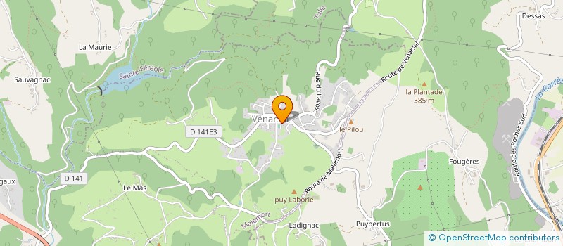 localisation de l'entreprise STEPHANE RHODDE NEGOCE  MALEMORT