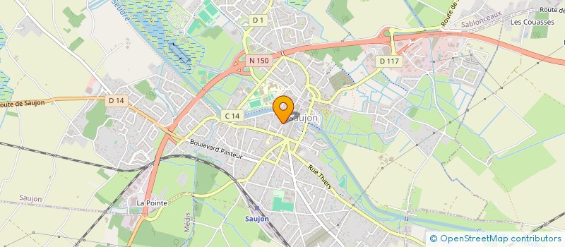 localisation de l'entreprise STEPHANE SARGET  CORME-ECLUSE