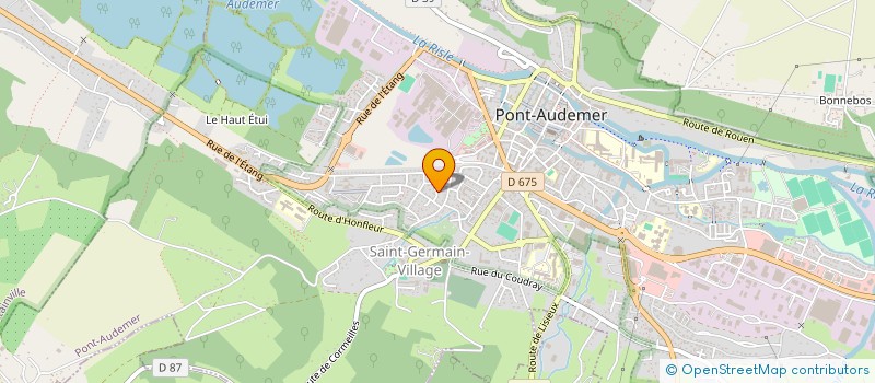 localisation de l'entreprise STEPHANE TAXI à PONT-AUDEMER