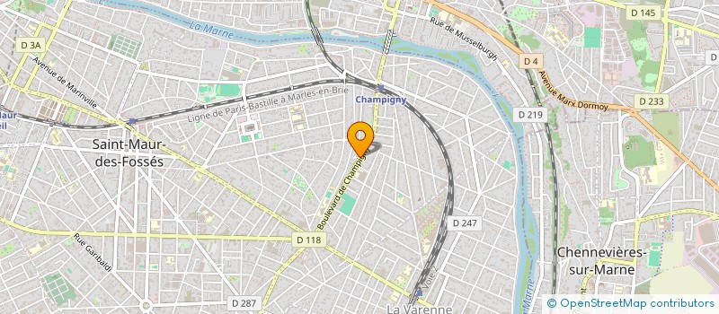 localisation de l'entreprise STEPHANE TOURNIER CONSULTING à SAINT-MAUR-DES-FOSSES