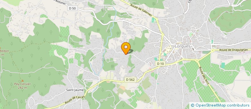 localisation de l'entreprise STEPHANIC  LORGUES