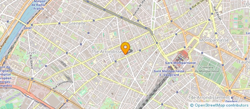 localisation de l'entreprise STEPHANIE BEAUTE à PARIS