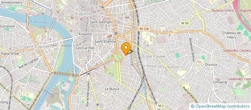 localisation de l'entreprise STEPHANIE BEAUTE à TOULOUSE