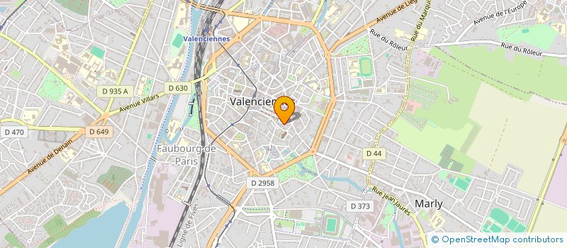localisation de l'entreprise STEPHANIE CANDEILLER SCHMIT à VALENCIENNES