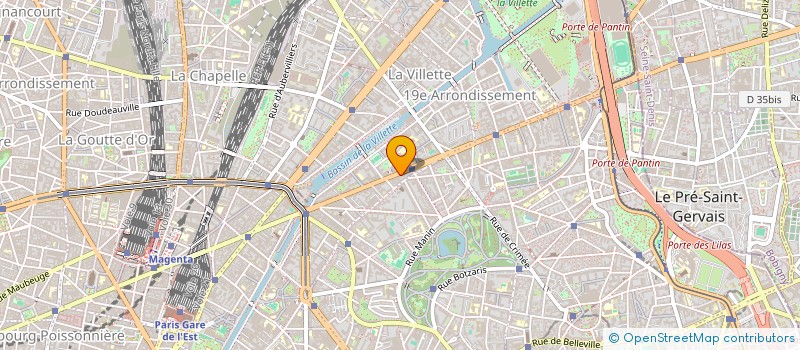 localisation de l'entreprise STEPHANIE COIFFURE  PARIS