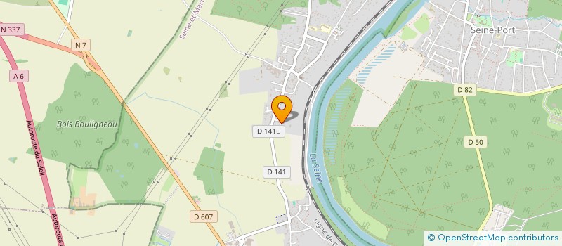 localisation de l'entreprise STEPHANIE COIFFURE  SAINT-FARGEAU-PONTHIERRY