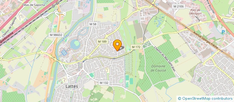 localisation de l'entreprise STEPHANIE D. à LATTES