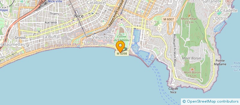 localisation de l'entreprise STEPHANIE DESCARRIER S.N.C. à NICE