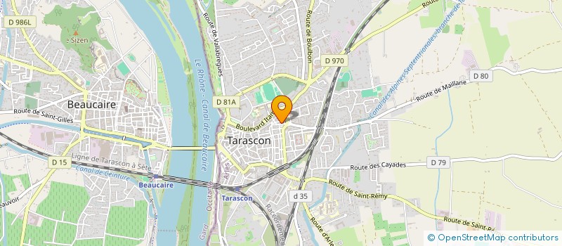 localisation de l'entreprise STEPHANIE DICK  TARASCON