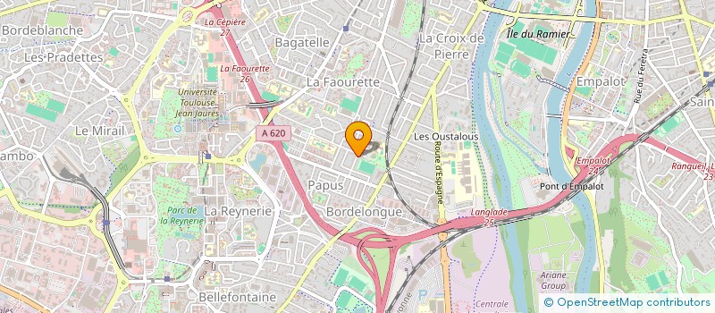 localisation de l'entreprise STEPHANIE DURAND à TOULOUSE