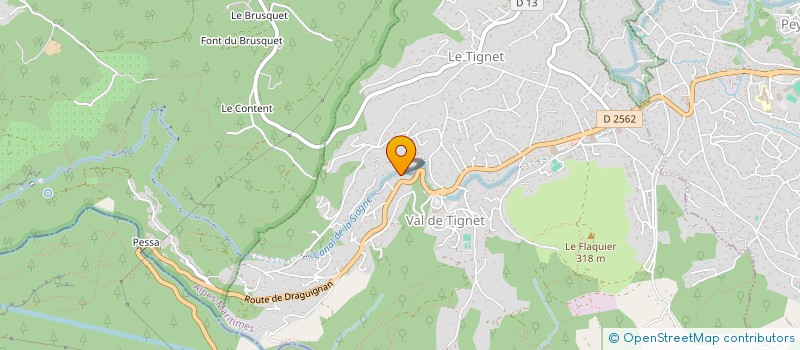 localisation de l'entreprise STEPHANIE ET GEORGES à LE TIGNET