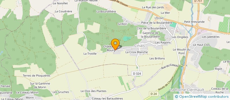 localisation de l'entreprise STEPHANIE ET OLIVIER MERE  CINAIS