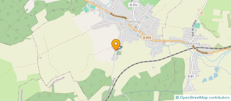 localisation de l'entreprise STEPHANIE ET SERGE PAUL  DIEBLING