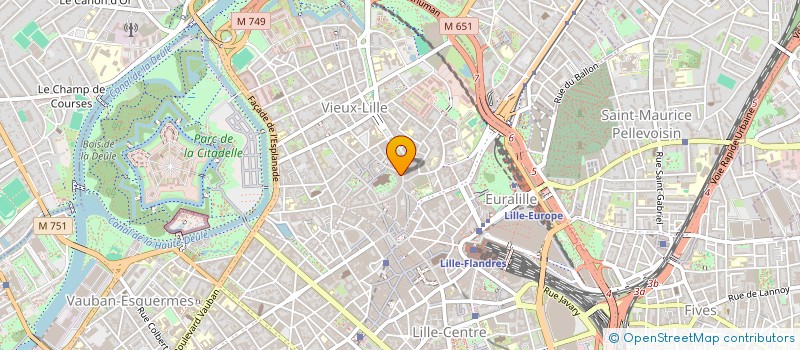 localisation de l'entreprise STEPHANIE LANSKIN  LILLE